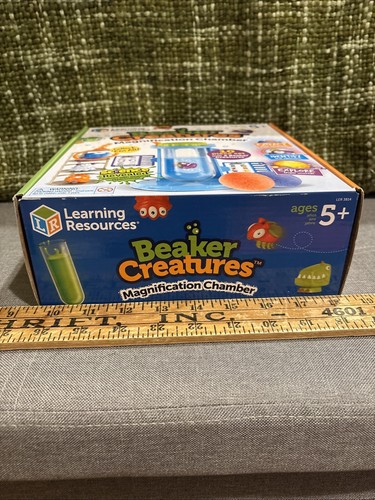 Learning Resources LER3814 BEAKER CREATURES Magnification Chamber 10pc Set NEW - Picture 11 of 11