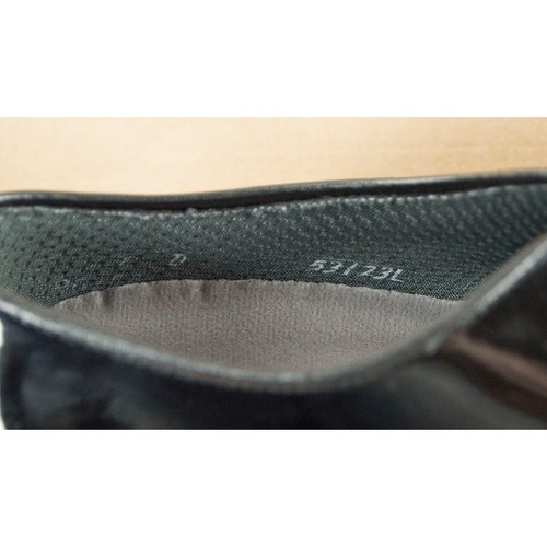 Zapatos de vestir militares Capps militares negros patentados cuero uniforme 9D nuevos en caja - Imagen 6 de 6