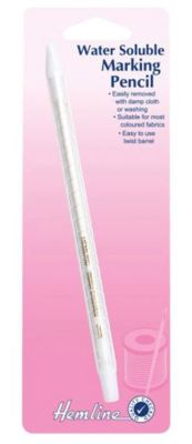 Water Soluble Marking Pencil - White