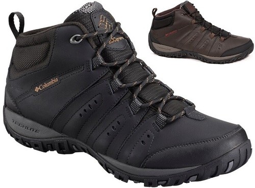 Columbia Woodburn II Chukka Waterproof Hiking Athletic Trainers Shoes Boots Mens - Picture 1 of 10