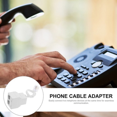 Phone Jack Distributor Office Detachable Line Adapter Replacement Lines - Zdjęcie 12 z 12