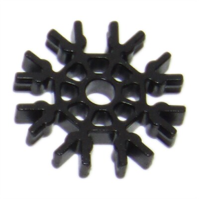 KNEX 100 Micro Black Connectors (8) K'nex #509081 Replacement