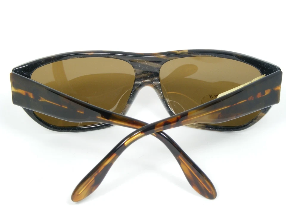 JIL SANDER JS411 2311 GAFAS DE SOL TORTUGA CON LENTE MARRÓN 411 60-16-135mm Francia Foto 3 de 4