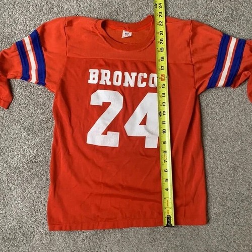 Vintage Sears Rawlings Denver Broncos Jersey #24 Champ Bailey Youth L - Picture 3 of 9