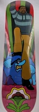 2021 StrangeLove Skateboards Blue Meanies Beatles Yellow Submarine BLM Deck 8.25