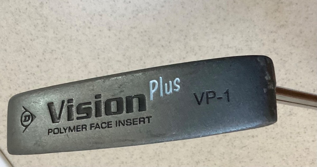 DUNLOP Vision Plus VP-1 Polymer Face Insert Putter RIght Handed 35
