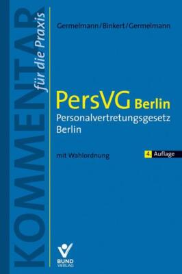 PersVG Berlin Personalvertretungsgesetz Berlin | 2022 | deutsch