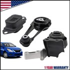 Fit For Nissan Versa 1.6L 2012-2019 A7368 Engine Motor & Trans Mounts 3Pcs