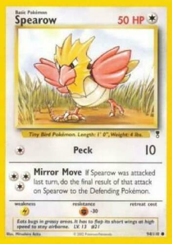 Spearow 94/110 Legendary Collection Pokemon Card - NM