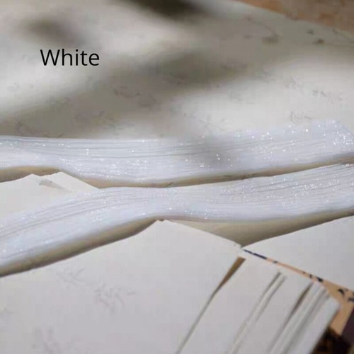 Shiny Chiffon Waist Belt Sash Scarf Lace Up Ribbon Accessory for Robe Dress Trim - Picture 15 of 25