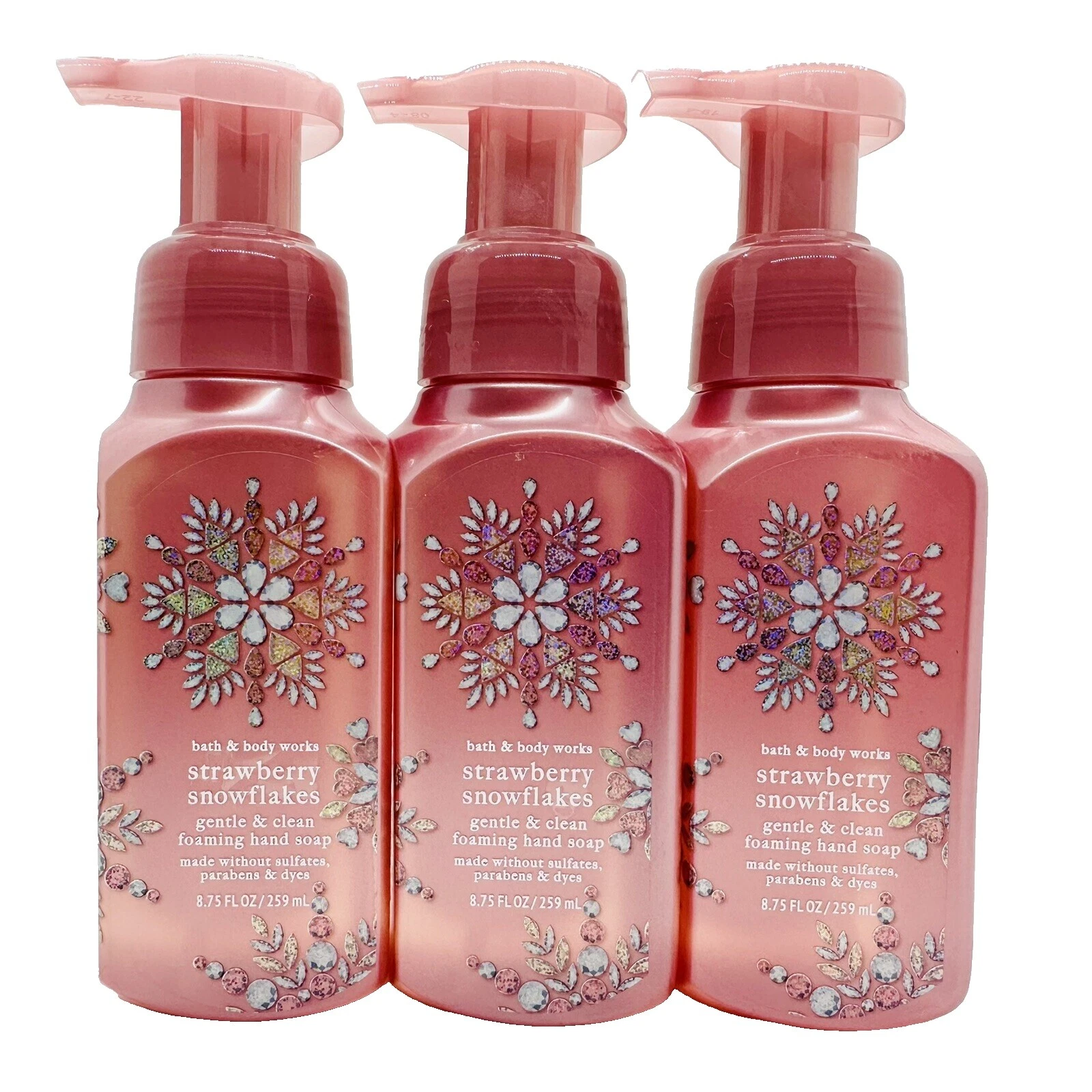 Bath & Body Works Strawberry Scent Liquid Hand Washes
