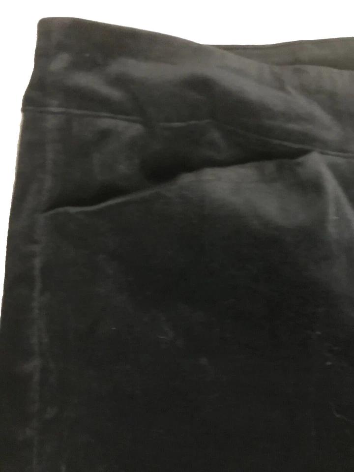Pantalones de Terciopelo DG2 Diane Gilman Nuevos con Etiquetas 16T Negro Bootcut Pierna Pull-On 34W x 36I Foto 4 de 4