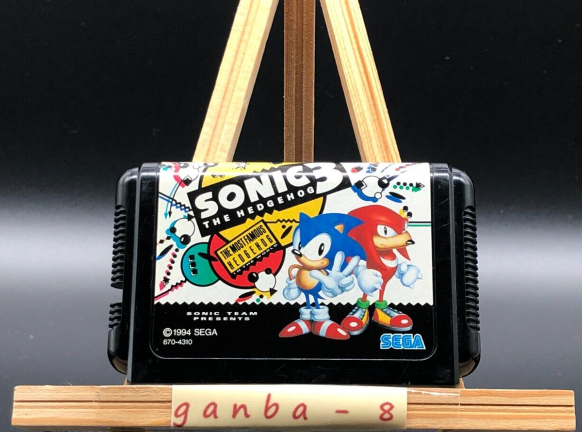 Sonic the Hedgehog 3 (Sega Genesis Mega Drive,1994) from japan | eBay
