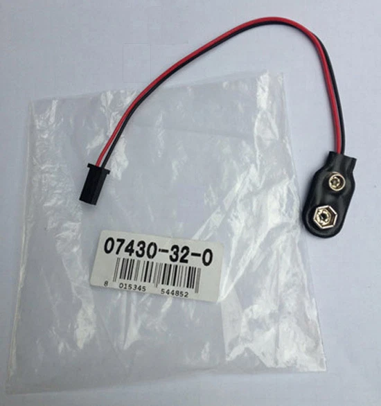 Cavo cavetto alimentazione emergenza cassaforte CISA per schede da 6V 07430.32