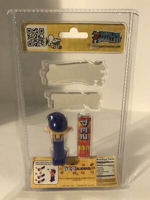 World's Smallest Pez Dispenser mini Pez Boy with Blue Baseball Hat