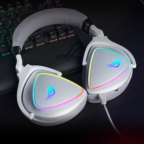 ASUS ROG Delta RGB Quad-DAC Gaming Headsets USB-C Wired Headphones For PC Switch - Afbeelding 15 van 32