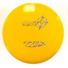 NEW RARE DISC GOLF INNOVA PFN STAR CRO MID RANGE 170g YELLOW W/ SHATTER FOIL
