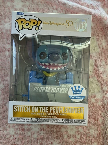 Funko Pop! Vinyl - Disney Stitch on the Peoplemover #1165 W/Protector