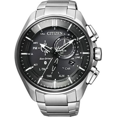 CITIZEN Men's Watch Eco-Drive Bluetooth Super Titanium BZ1041-57E
