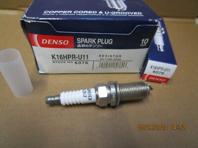 DENSO SPARK PLUG K16HPR-U11 6076 CHRYSLER CITROEN PEUGEOT RENAULT X 1 ...