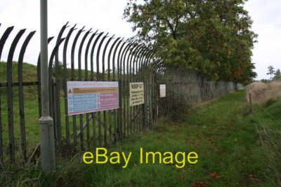 Photo 6x4 Saxons Lode Oil Storage Facility Grove, The Huge grass covered  c2006