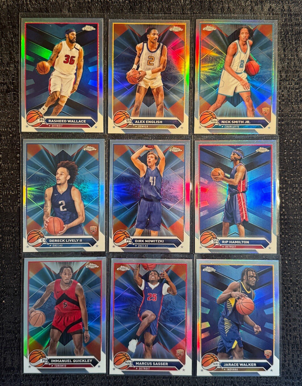 2023-24 Topps Chrome Refractor Complete Your Set You Pick Basketball Card #1-198