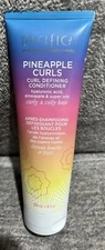 Pacifica Beauty Pineapple Curls Curl Defining Conditioner W Hyaluronic Acid 8 Oz