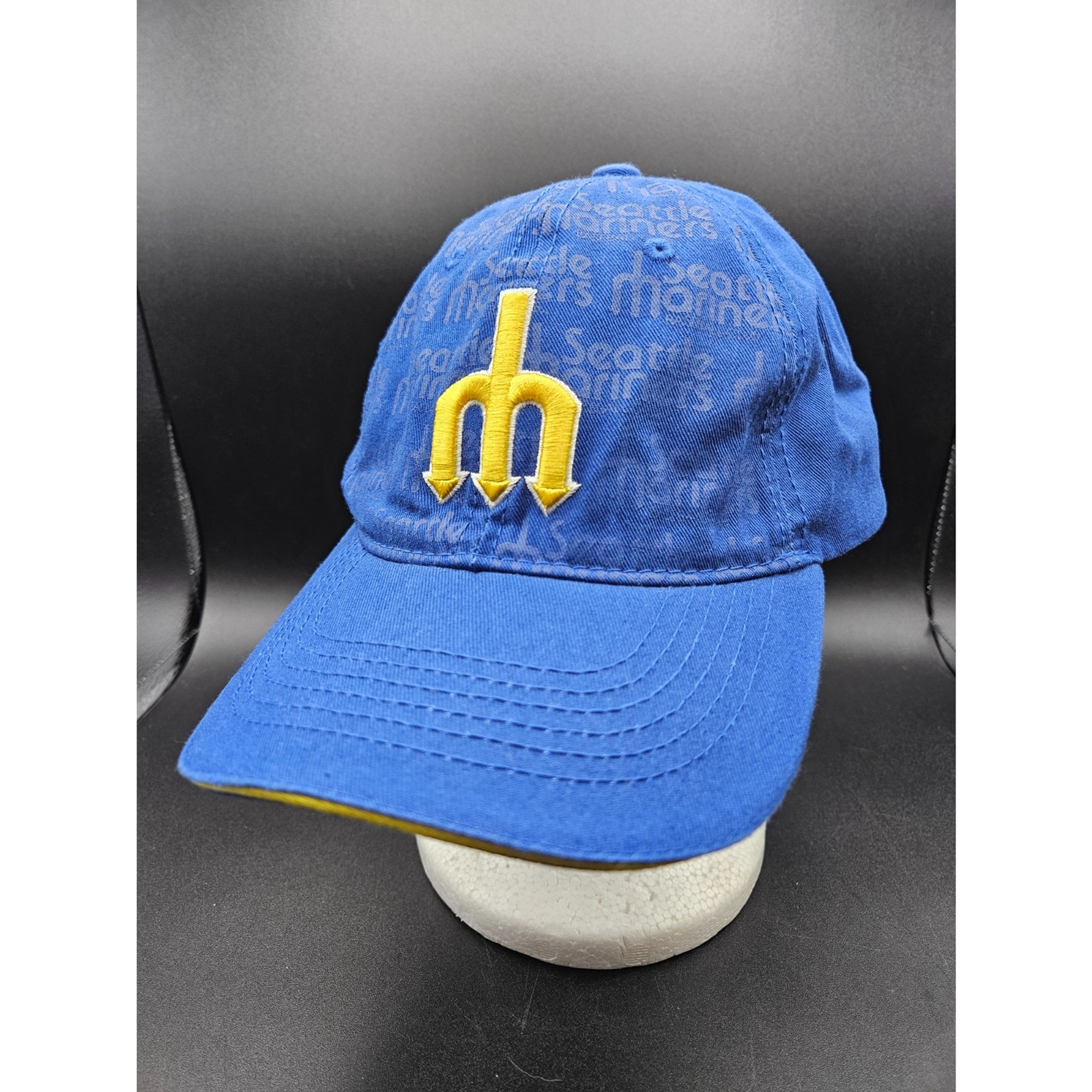SEATTLE MARINERS Trident Blue Adjustable Strapbac… - image 1