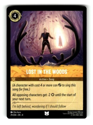 Disney Lorcana Ursula's Return 29/204 UC EN4 Lost in the Woods