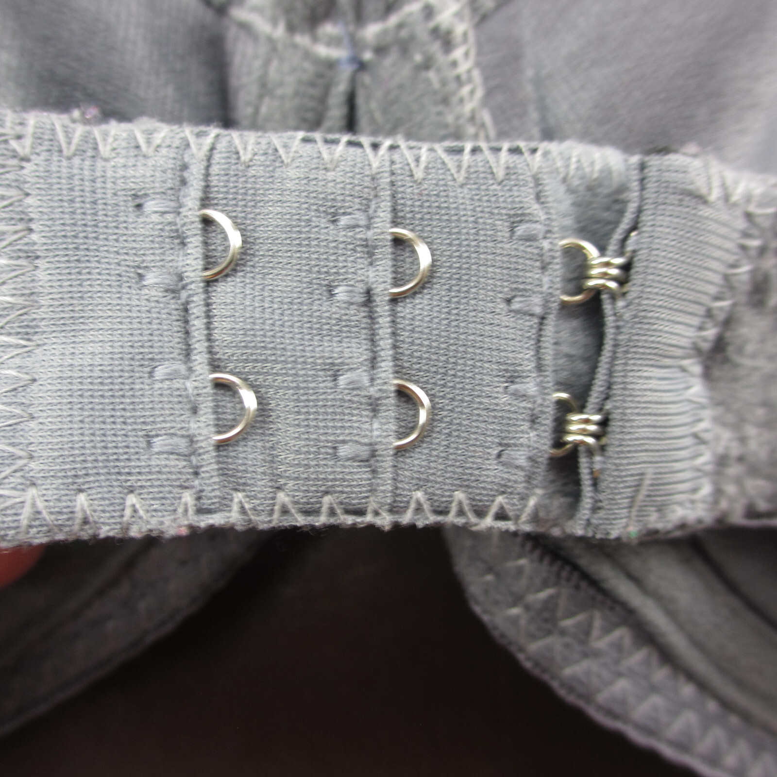 Sofra Bra 36C Gray Padded Wireless Adjustable Cla… - image 7