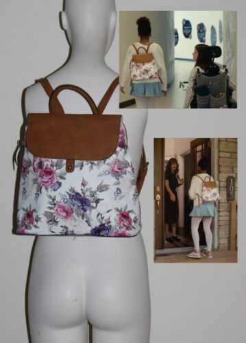 Out Of My Mind screen used movie prop Disney TV teen girl worn backpack purse