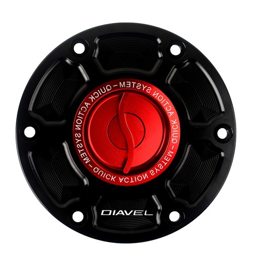 Motorcycle CNC Fuel Keyless Fuel tank Gas Cap Cover for DUCATI DIAVEL 1260 19-20 - Picture 3 of 9