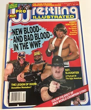 Pro Wrestling Illustrated Dec.1990 ROAD WARRIORS SGT SLAUGHTER WWE NWA WCW AWA