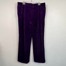 Lauren Ralph Lauren Purple Velvet Pants for Women for sale Lauren Ralph Lauren Purple Velvet Pants for Women for sale