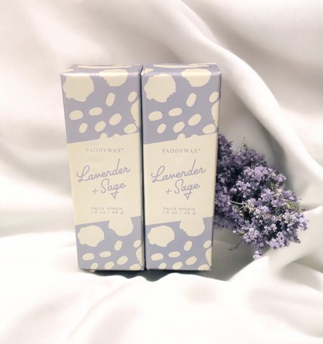 Paddywax - Lavender Sage Boxed Hand Cream (1.5 oz) 2 Pack - 第 1/4 張圖片