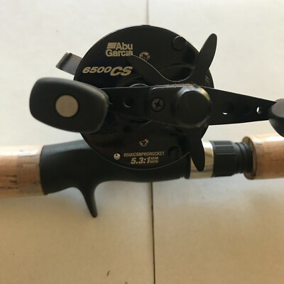 Abu Garcia Bait Ambassador Rocket ChromeII 6500CS Bobina Mano Sinistra