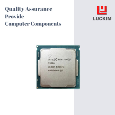 Intel Celeron G5500 CPU - Socket LGA 1151 2 Cores 4 Threads 3.8GHz 2MB L3 Cache