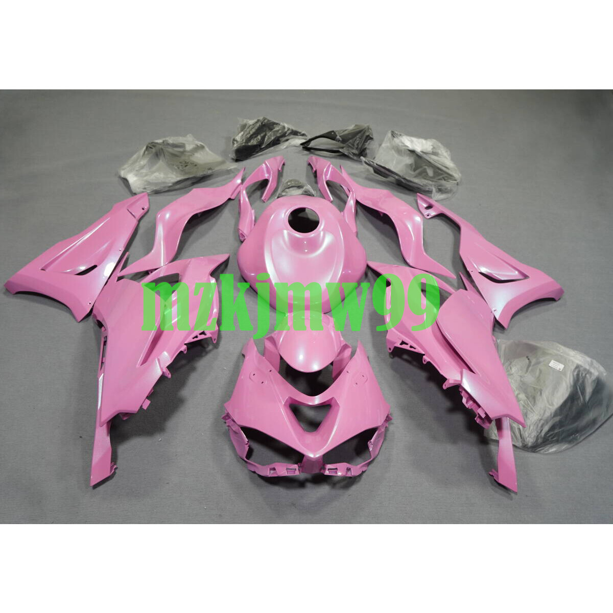 Chameleon Pink w/ Purple Blue Fairing Kit For Kawasaki Ninja