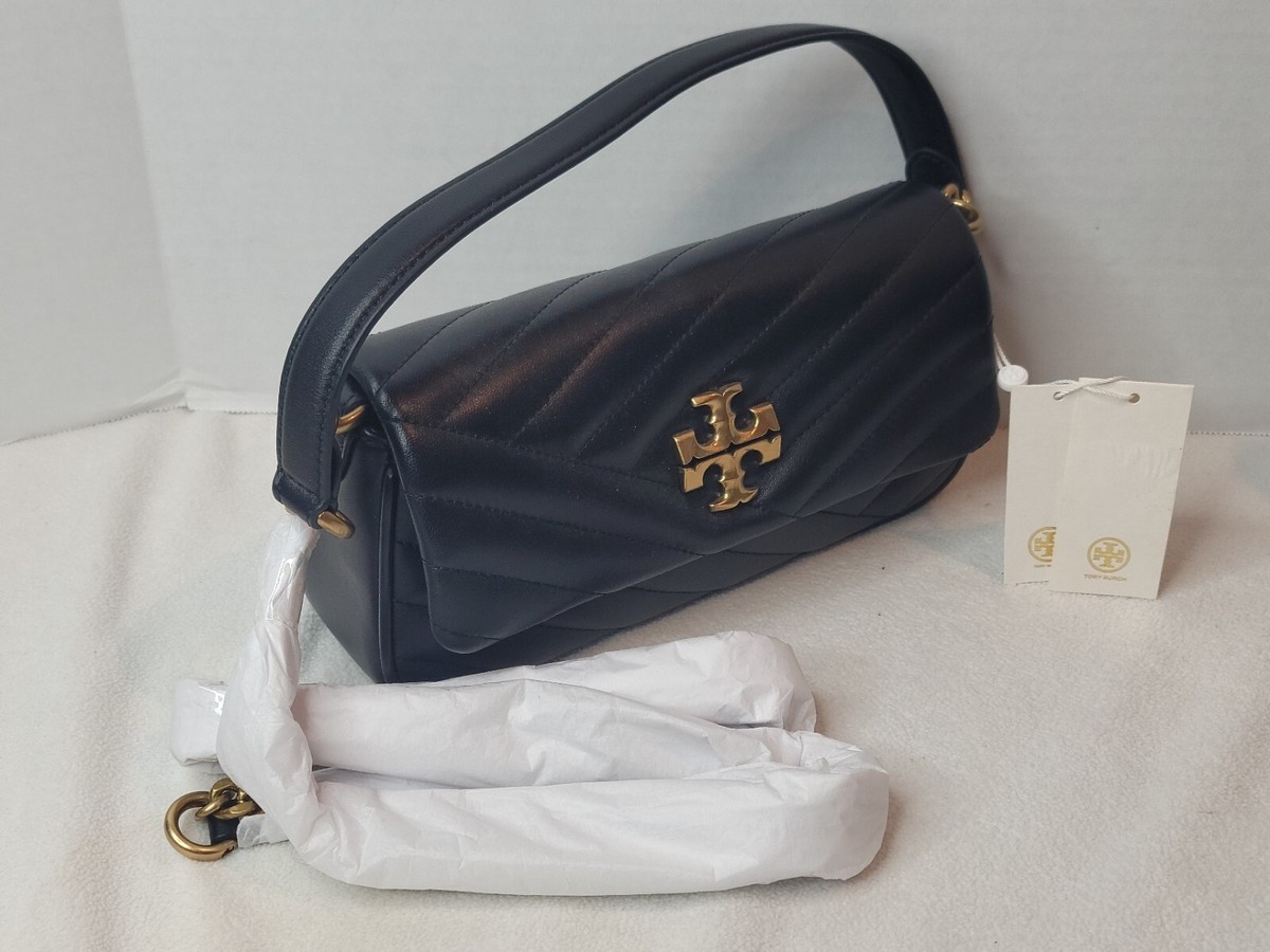 Tory Burch Kira Chevron Convertible Shoulder Bag - Black for Tory Burch Kira Chevron Convertible Shoulder Bag - Black for
