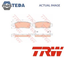 GDB4455 BRAKE PADS SET BRAKING PAD REAR TRW NEW OE REPLACEMENT