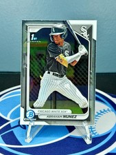 2024 Bowman Chrome Prospects #BCP-56 Abraham Nunez - Chicago White Sox
