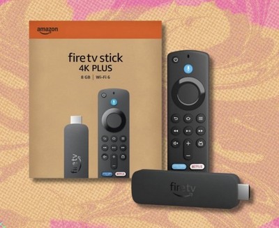 Amazon Fire TV Stick 4K PLUS Firestick | Ultra HD | Wi-Fi 6 | Alexa-Sprachfernbedienung