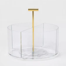 Acrylic Round Desktop Organizer - Threshold