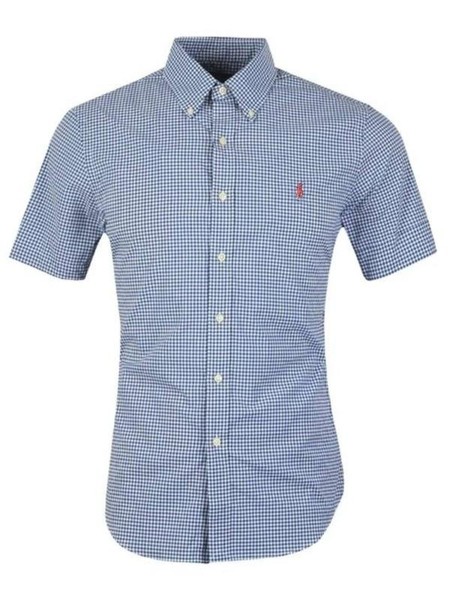 Men Polo Ralph Lauren Shirt White Cotton 40 /L / #CMC2