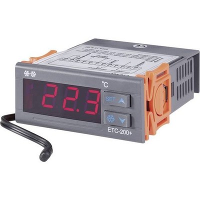 VOLTCRAFT 196994 ETC-200+ NTC Thermostat -40 up to +120°C Relay 10A (L x W x