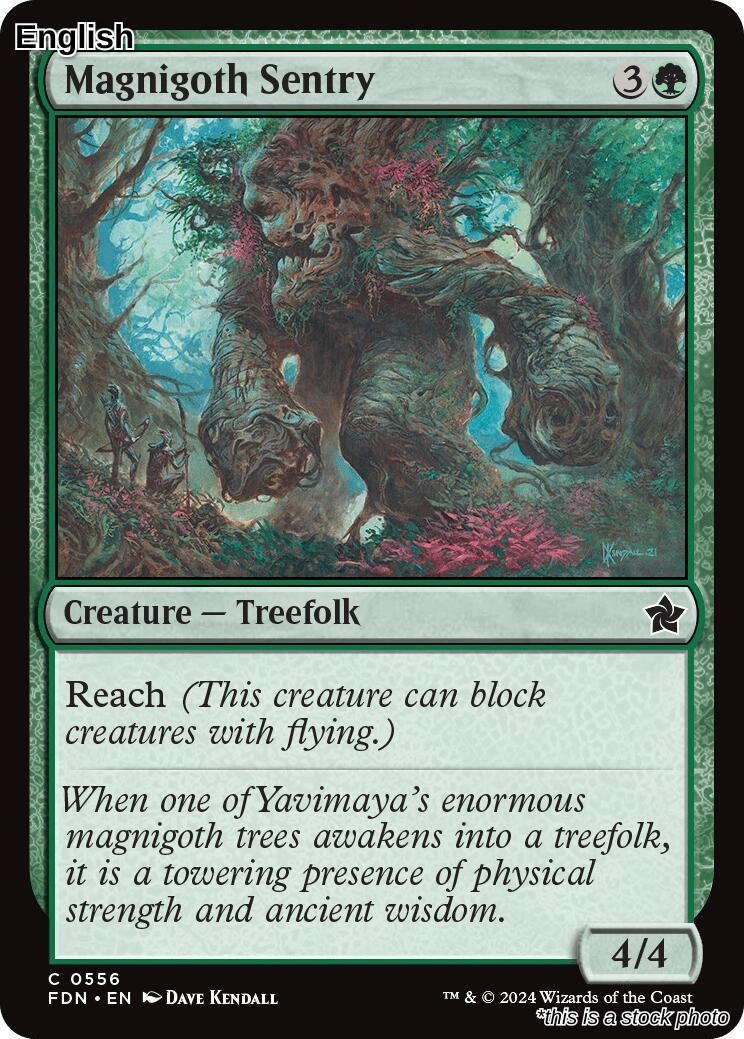 Magnigoth Sentry NM [FDN - 556] EN