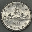 1936 Canada Silver Dollar