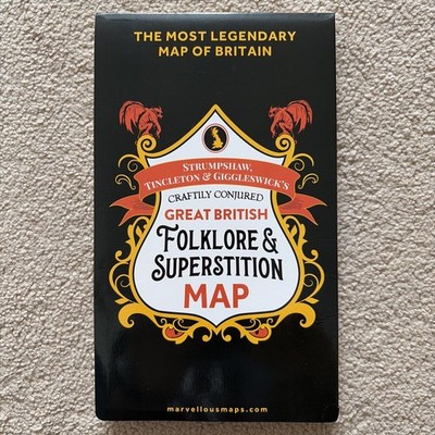 Great British Folklore & Superstition Map | Folklore Map & Guide | Marvellous M