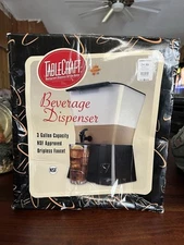 Table Craft Beverage Dispenser 3 Gallon Capacity Restaurant Style Tea Dispenser