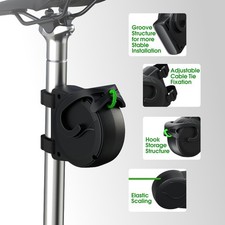 Gancio di Trazione Bici / Corda di Trazione Bici Rimovibile Sicuro Flessibile Preciso